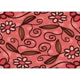 thumbnail image 1 of Ahgly Company Indoor Rectangle Patterned Cranberry Red Area Rugs, 5' x 8', 1 of 1