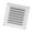 White, variant on simhoa Air Vent Louver Cover Air Return Grill Shed Caravans Door Ventilation Grille White