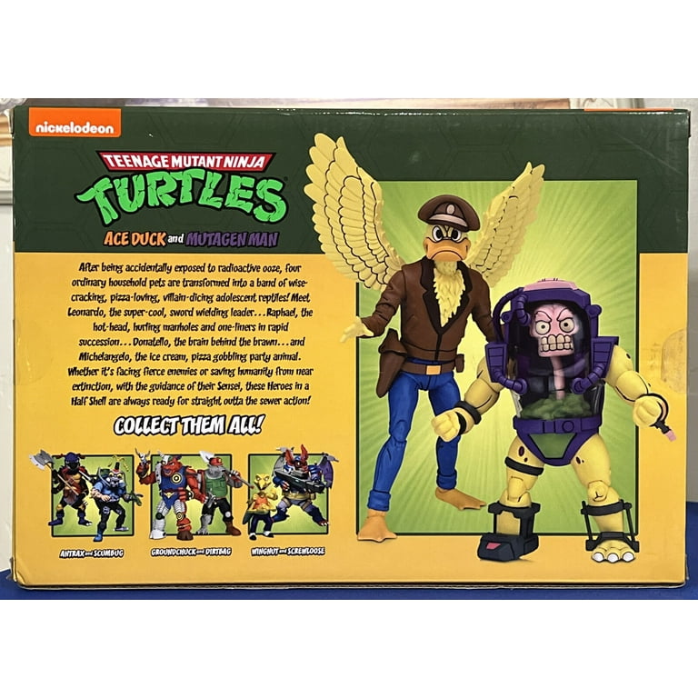 Teenage Mutant Ninja Turtles Ace Duck and Mutagen Man Figure Set