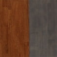 thumbnail image 3 of Sunset Trading Dakota 24-inch Slat Back Barstools Set of 2 Brown-Gray Solid Wood, 3 of 7
