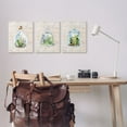 thumbnail image 2 of Stupell Industries Enclosed Succulent Jars Rustic Charm Greenery Illustration Canvas Wall Art Design by Sherri Buck Baldwin, 3 Piece, 24" x 30", 2 of 5