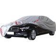 thumbnail image 1 of Car Cover All Weather 6 Layer Breathable UV Protection Waterproof Dustproof Universal Fit Full Car Covers for Sedan, 1 of 7