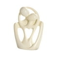 thumbnail image 4 of Figura de pareja Colección de estatuas de pareja Arte creativo Artesanía Escultura viviente Hogar Beige, 4 of 9