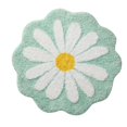 thumbnail image 3 of 2PC Bath Mat Flower Like Carpet Round Rug Water Absorption Non- Floor Mat Stain-Resistant Machine Washable Multi-Scenario Decorative for Bathroom Kitchen Living Room Bedroom, 3 of 15