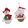 thumbnail image 2 of y Papá Noel Decoración de Navidad Adorno colgante de Navidad Colco Monigote de nieve, 2 of 8