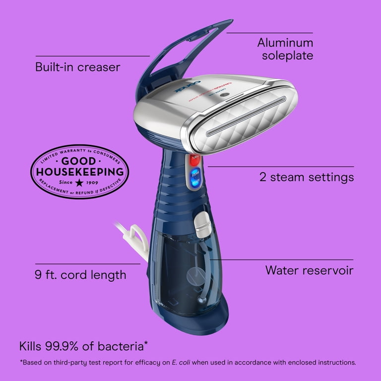 dress steamer walmart Conair Handheld Garment with Turbo Its lightweight and easy to use Steam for Clothes Steamer, 1500W