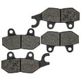 thumbnail image 4 of Niche Brake Pad Set Triumph Tiger 1050 Speed Triple Rear Semi-Metallic 2 Pack 519-KPA2450D, 4 of 5