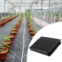 SATRINO 3.28ftx3.28ft Weed Barrier Landscape Fabric Heavy Duty，Weed Block Gardening Ground Cover Mat, Weed Control Garden Cloth ，Woven Geotextile Fabric for Underlayment，Commercial Driveway Fabric