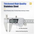 thumbnail image 4 of IP54 Digital Caliper Metal Ruler Gauge Stainless Steel Electronic Vernier Calipers Micrometer Depth Measuring Tools 6In/150mm ,Easy to Use, 4 of 8