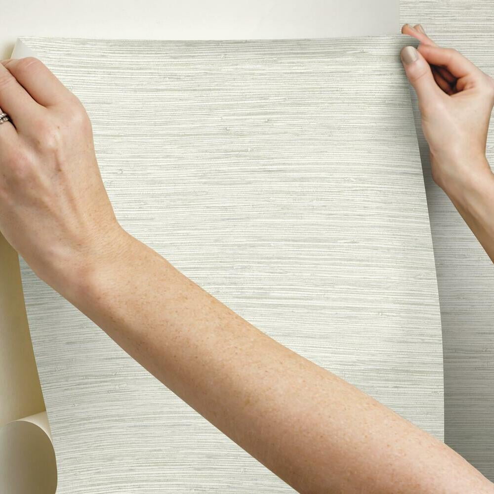 Faux Grasscloth Peel and Stick Wallpaper
