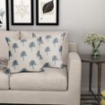 thumbnail image 6 of Gray Blue Palm Tree Pillow Covers 18X18 InchTropical Coconut Trees Coastal Plants Decorative Pillow Cases Set of 2 Summer Retro Cotton Linen Throw Pillows Home Decor For Sofa Porch Couch Outdoor, 6 of 6
