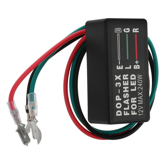 OUNONA Motorcycle Turn Signal Relay Turn Signal Controller LED Module Motorcycle Turner Flasher Relay Indicator Turn Signal Flashing Module