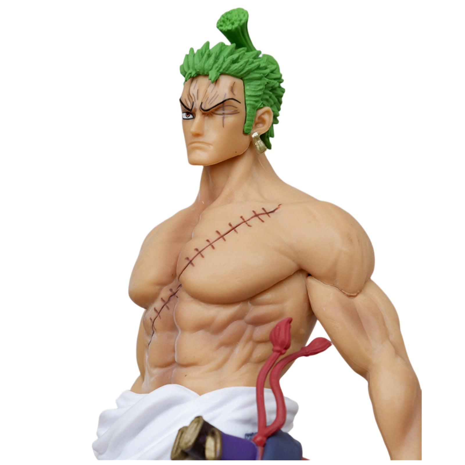 Njube Action figure Anime Collectibles PVC Figure Four headed Roronoa Zoro Figure Anime Action Figure