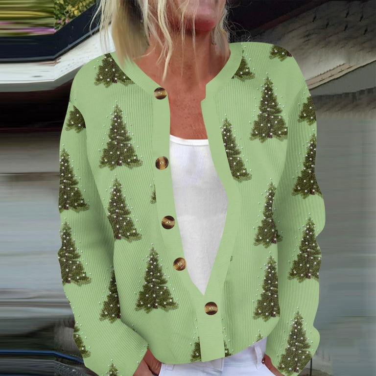 TQWQT Ugly Christmas Sweater Women Plus Size Christmas Sweaters