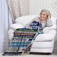 thumbnail image 4 of LHSHID Graduation Gifts Graduation Blanket Graduation Gifts for Her and Him Graduation Memorial Gifts Throw Blankets 60x80in, 4 of 6
