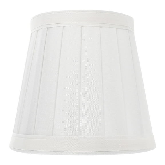 ibasenice Barrel Style Lamp Shade European Style White Cloth for Wall Lamp 1Set