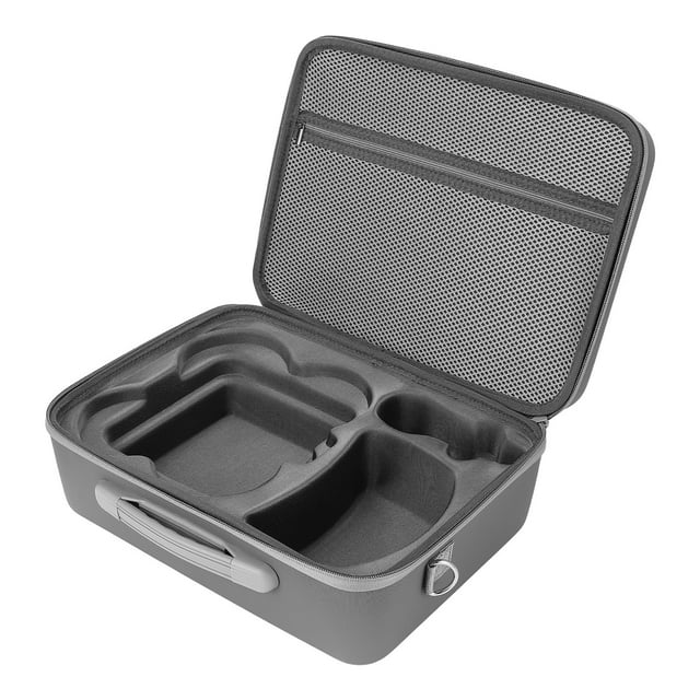 Sac de Rangement pour Drone, Bandoulière Réglable en Tissu PU Double Fermeture Éclair Étui Rigide pour Avata 2