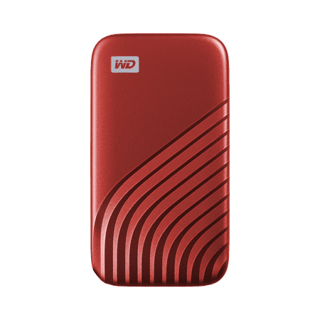 UPC: 0619659184025 | WD 1TB My Passport SSD  Portable External Solid State Drive  Red – WDBAGF0010BRD-WESN