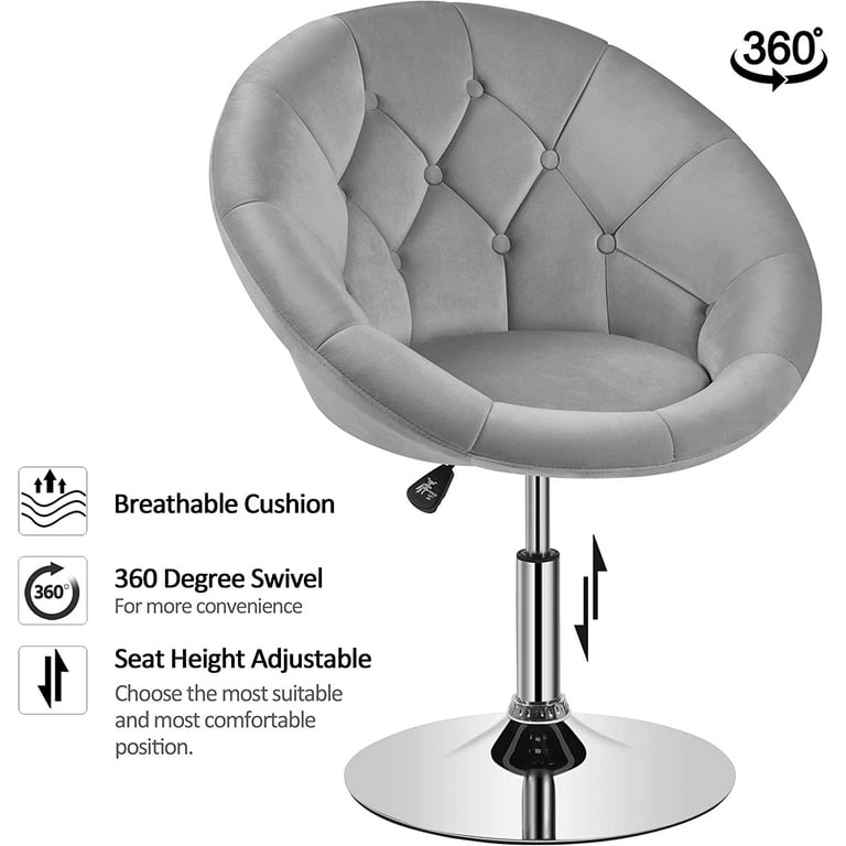 Makeup chair grey deals