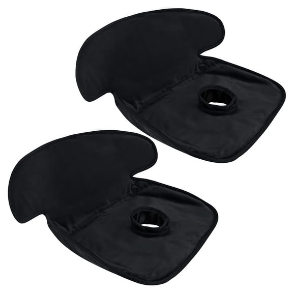 LADYGYM Car Seat Protector Waterproof Carseat Liner Potty Training Toddlers, Baby and Infants, Piddle Pad for Carseats Strollers (Black, 2 Packs)