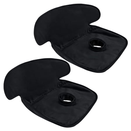 LADYGYM Car Seat Protector Waterproof Carseat Liner Potty Training Toddlers, Baby and Infants, Piddle Pad for Carseats Strollers (Black, 2 Packs)