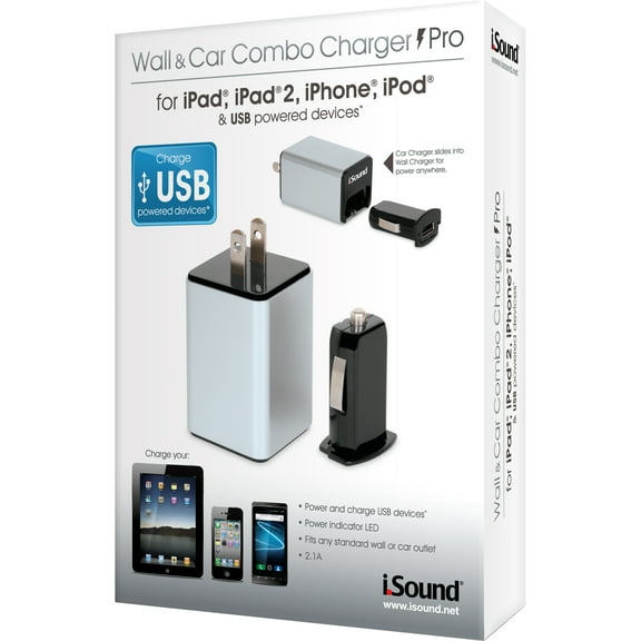 Wall & Car Combo Charger Pro