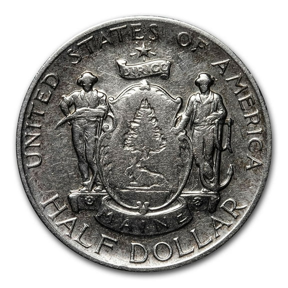 1920 Maine Centennial Half Avg Circ