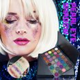 thumbnail image 1 of Rkxzt Clearance Sale 35 Colored Eye Shadow Matte Pearlescent Eyeshadow Flash Glitter, 1 of 9