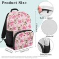 thumbnail image 7 of Yspwyqan Backpack for 10 Year Old Girl, Deer Pink Bow 17 Inch Lightweight School Bag, Front Pocket, Lightweight Daypack for Kindergarten Elementary Middle School, 7 of 7
