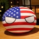 thumbnail image 3 of 51 Styles 10-45cm Country Ball Plush Toys Polandball Pendant Country Balls Countryball Stuffed Doll Children's Day Gift for Kids, 3 of 5