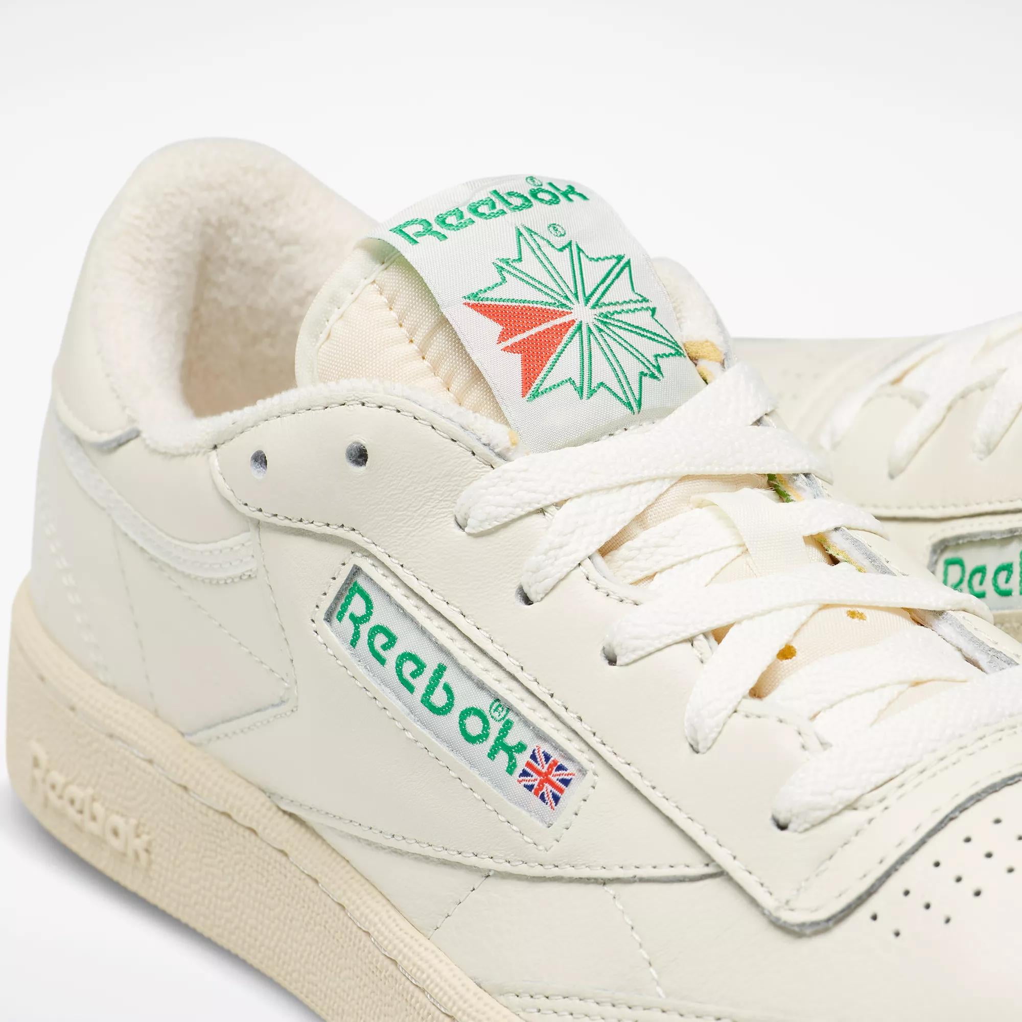Reebok Club C 85 Vintage Low Mens Tennis Shoes White DV6434 NEW Multi Sz Reebok Club C 85 Vintage Mens Lifestyle Shoes White DV6434  main image 2