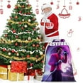 thumbnail image 2 of Fortnite Bolsa de regalo con cierre de cinta navideño para decoración de Navidad,50cm×76 cm., 2 of 6