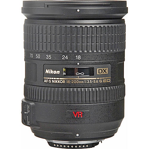 New Bulk Packaging Nikon G ED-IF AF-S DX VR 2159 18-200mm f/3.5-5.6 Zoom Nikkor Lens for Nikon F White Box 