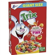 Trix Fruity Breakfast Cereal, 6 Fruity Shapes, Whole Grain, Giant Size, 23.4 OZ