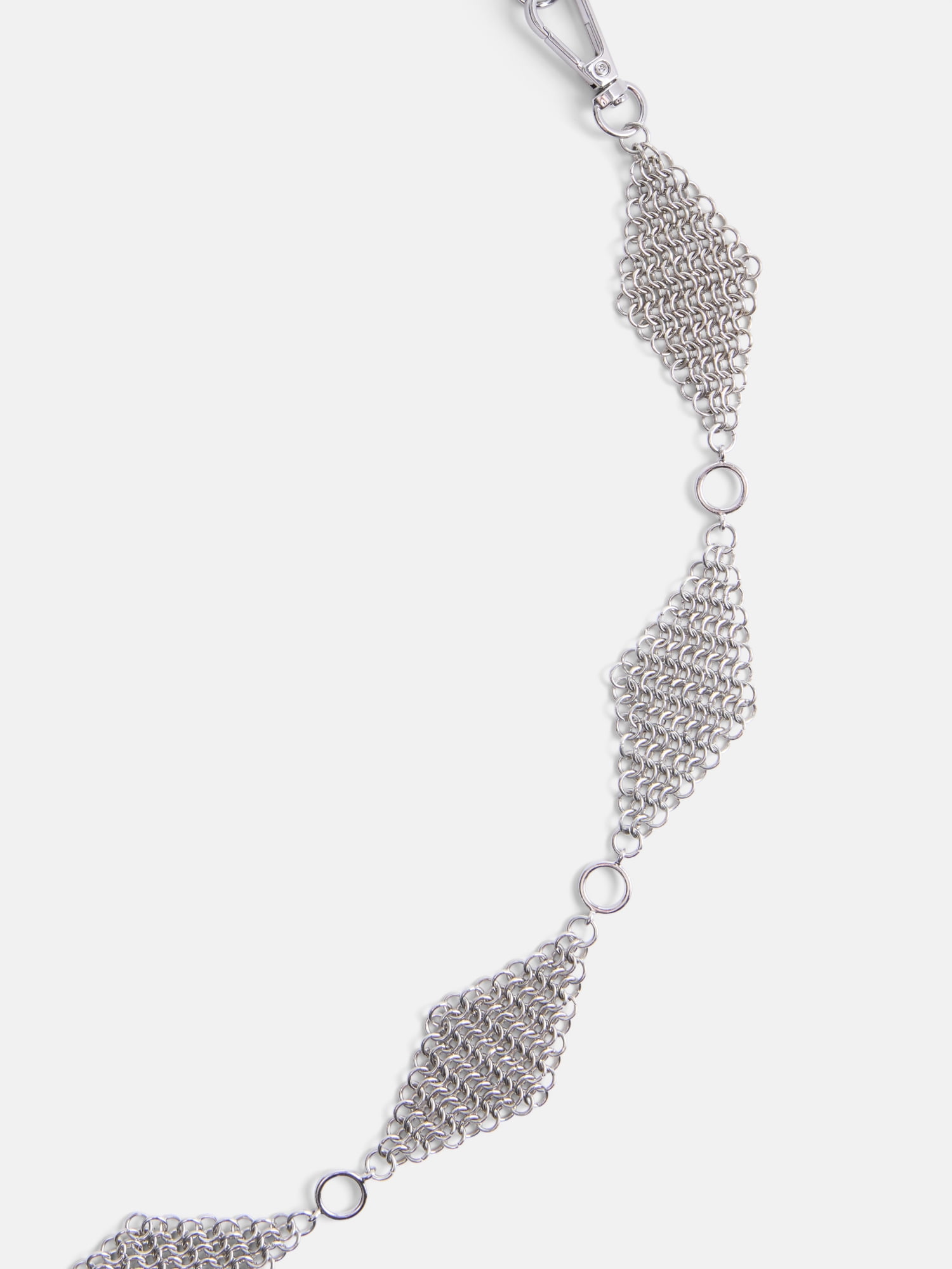 Scoop Women's Silver Tone Chain Belt, Sizes 2XL-3XL