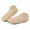 Beige, variant on Men's Warm Slipper Socks Non Slip Winter Cozy Indoor Soft Sole Knitted House Shoes with Sherpa Lining
