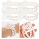 thumbnail image 5 of BRIGHTFUFU 12 piezas de corsage de corsage Pulsera de perlas elásticas Corchaes de boda Muñecas para la muñeca de bricolaje de bricolaje, 5 of 8