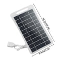 thumbnail image 2 of Long lasting Charging Experience 5W 5V Solar Panel Mobile Phone Power Bank, 2 of 8