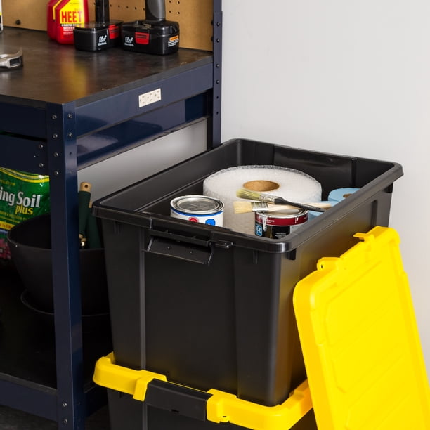 IRIS 19-Gallon Storage Bin (2) | Lockable chests for retail