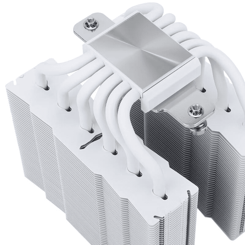 Thermalright For Silver Soul 135 White Dual Tower CPU Air Cooler for Computer Case 6x6mm Heat Pipes Copper & Aluminum Heatsink Cover