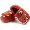thumbnail image 5 of Kids Boys Girls Cute Cartoon Gator?Slippers?Winter Warm?Furry Animal House Shoes?Toddler?Indoor Bedroom Shoe, 5 of 6