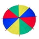 thumbnail image 3 of Paracaídas arcoíris multicolor para niños de 6 a 16 pies con asas para juegos cooperativos 6.5 pies, 3 of 9