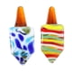 thumbnail image 1 of figuras de vidrio soplado a mano, adorno de giroscopio pequeño para decoración del hogar, regalo de cumpleaños, tapa de vidrio, 1 of 6
