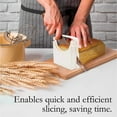 thumbnail image 5 of Bread Slicer for Homemade Bread, Plastic Bread Slicer Machine and Compact Bread Slicing Guide 4 Sizes Bread Loaf Slicer Thin Bread Cutter, Foldable and Manual Bread Slicer for Kitchen, 5 of 5