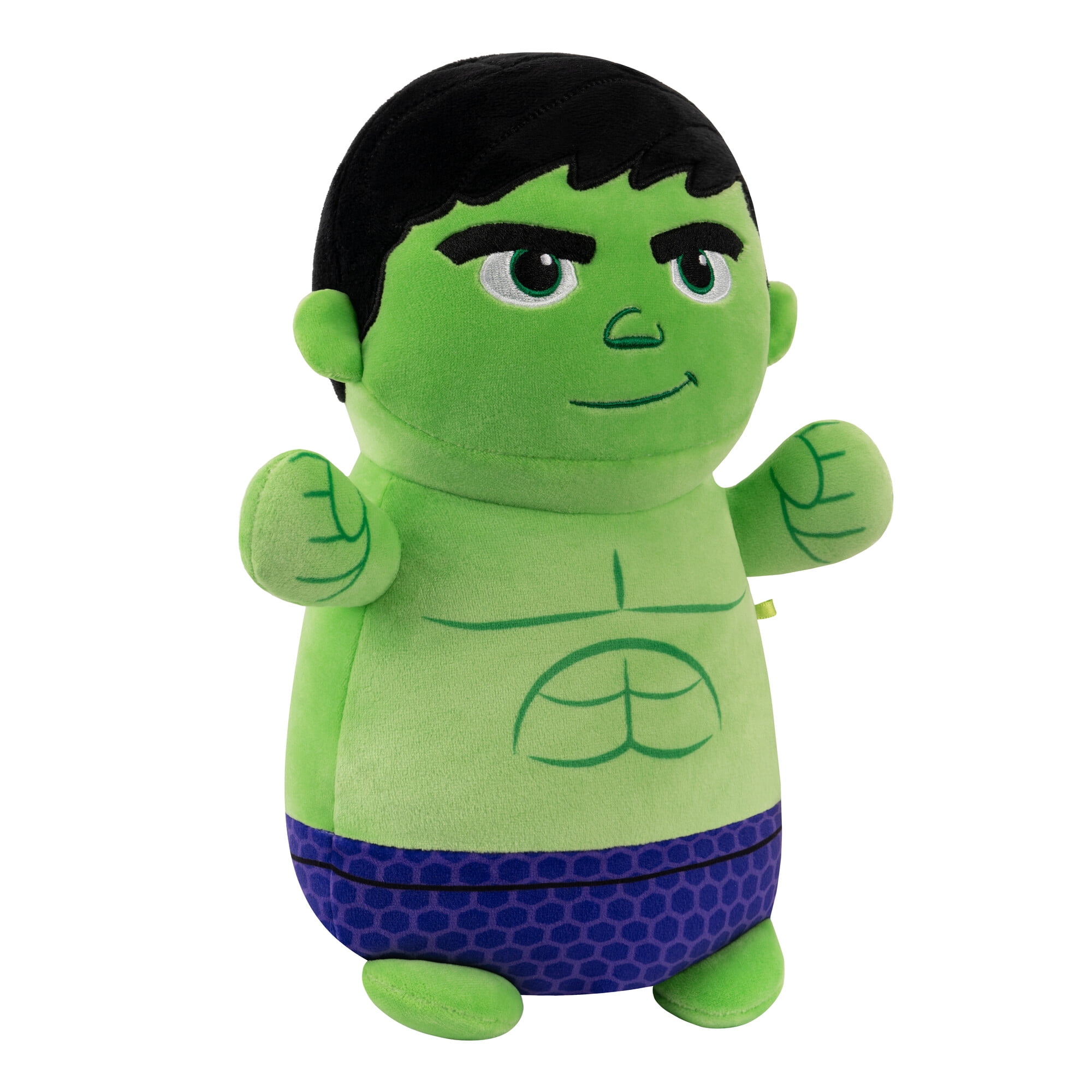 Squishmallows Original MARVEL Spidey and His Amazing Friends 10 inch Hulk HugMees - Child's Ultra Soft Plush Toy