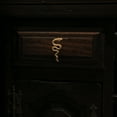 thumbnail image 3 of Zeckos Set of 6 Gold Gothic Snake Drawer Pulls - 2.25" x 1" - Cabinet Decor, 3 of 9
