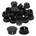 thumbnail image 1 of 40Pcs Tapones de Agujero de Plástico, Tapones de Panel de Tipo Flush de 19mm (3/4"), Tapones de Bloqueo de Golpe Redondo para Insertar en Muebles, Negro, 1 of 6