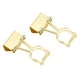 thumbnail image 5 of 100 Clips para carpetas Bling Bling forma de gato metal dorado, 5 of 12