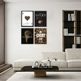thumbnail image 2 of Trendy Leopard Prints Canvas Wall Art Cheetah Aesthetic Pictures Funky Preppy Lucky 8 Ball Posters Eclectic Ace Painting Wall Decor for Girls Room Apartment Dorm Unframed, 2 of 6