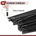 thumbnail image 6 of Unique Bargains 36 Set 12G Bicycle Spokes 12G Bike Wheel Spokes 45 Steel Black-167mm, 6 of 7